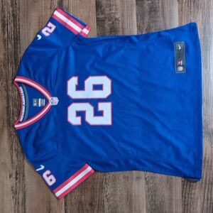 Nike NY Giants Football Jersey Saquon Barkley #26